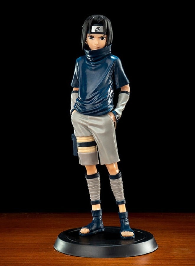 Naruto Childhood Uchiha Sasuke Handmade Figurine Model Decoration - Image 4